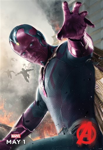 A new Vision Paul Bettany in ‘Avengers’