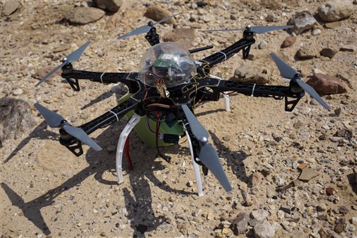 At Jordan site, drone offers glimpse of antiquities&nbsp;looting