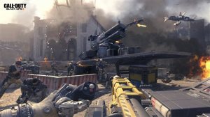 This image released by Activision shows a scene from "Call of Duty: Black Ops 3," the third installment in Treyarchs military shooter saga, scheduled for release Nov. 6. (Activision via AP)