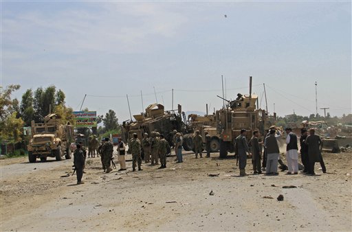 Bombings, including attack on US troops, kill 13&nbsp;Afghans