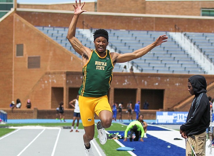 Hines wins long jump at Penn&nbsp;relays