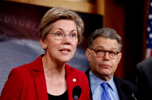 Liberal Dems, GOP cling to hope Warren runs for&nbsp;president