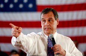FILE - In this March 24, 2015, file photo, New Jersey Gov. Chris Christie calls on an audience member to ask a question during a town hall meeting at the Hanover Township Community Center in Whippany, N.J. Christies move to privatize the states lotterys operations has made the system more inefficient and costly _ all while financially benefiting lobbyists and public relations firms close to the governor, The Associated Press has found. (AP Photo/Julio Cortez, File)