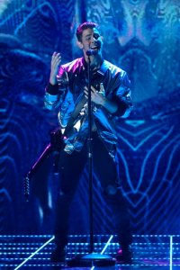 Nick Jonas performs at the Billboard Music Awards at the MGM Grand Garden Arena on Sunday, May 17, 2015, in Las Vegas. (Photo by Chris Pizzello/Invision/AP)