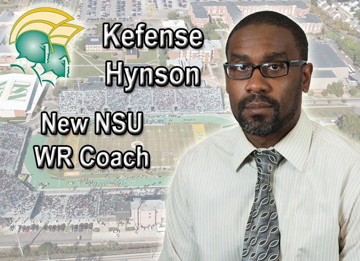 NSU Football hires Kefense Hynson as new Wide Receivers&nbsp;Coach