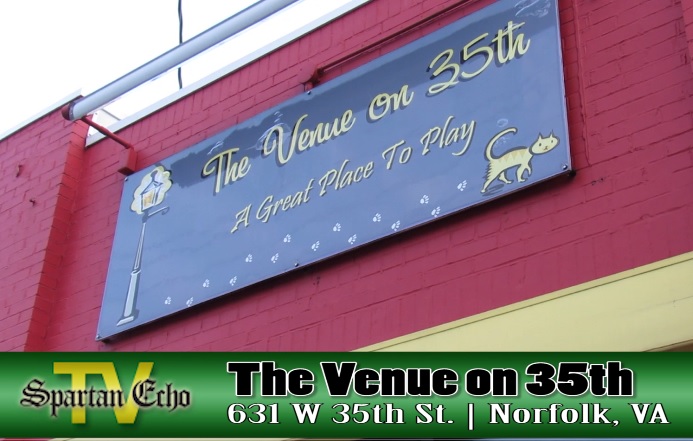 At “The Venue” with poet Sashily&nbsp;Kling