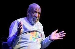 FILE - In this Friday, Nov. 21, 2014 file photo, comedian Bill Cosby performs at the Maxwell C. King Center for the Performing Arts, in Melbourne, Fla. A documentary filmmaker is drawing attention to comments Cosby made about rape and bullying during a 2011 interview, a small portion of which was posted by the website RadarOnline on Monday, June 1, 2015. (AP Photo/Phelan M. Ebenhack, File)