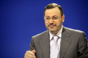 This undated handout photo provided courtesy of Al-Jazeera, shows Ahmed Mansour, 52, a prominent journalist with the Qatar-based Al-Jazeera broadcaster's Arabic service. Mansour was detained at Berlin's Tegel airport on Saturday, June 20, 2015, on an Egyptian arrest warrant, his lawyers said. Mansour, who holds dual Egyptian-British nationality, was trying to board a flight to Doha. The station said he had been sentenced in absentia in Egypt to 15 years in prison over allegedly torturing an unnamed lawyer in Tahrir Square in 2011, a charge both he and the channel rejected. (Courtesy of Al-Jazeera, via AP)