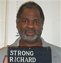 This Feb. 9, 2014 photo provided by the Missouri Department of Corrections shows Missouri death row inmate Richard Strong. Strong was convicted of fatally stabbing his girlfriend and her 2-year-old daughter 15 years ago in suburban St. Louis. (Missouri Department of Corrections via AP)