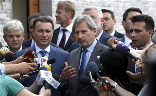 Macedonia: Opposition chief urges caretaker govt, new&nbsp;vote