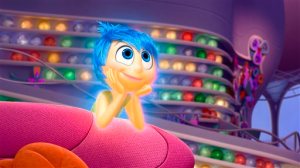 In this image released by Disney-Pixar, the character Joy, voiced by Amy Poehler, appears in a scene from "Inside Out." (Disney-Pixar via AP)