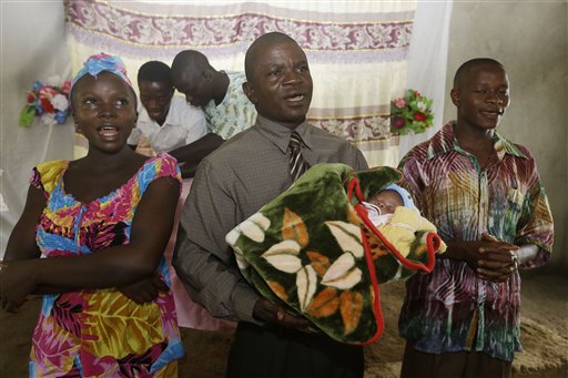 Ebola survivor who lost 21 relatives gives birth to baby&nbsp;boy