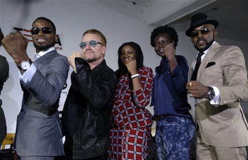 African superstars, Bono in campaign to empower&nbsp;women