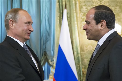 Egypt turns to Russia to combat&nbsp;terrorism