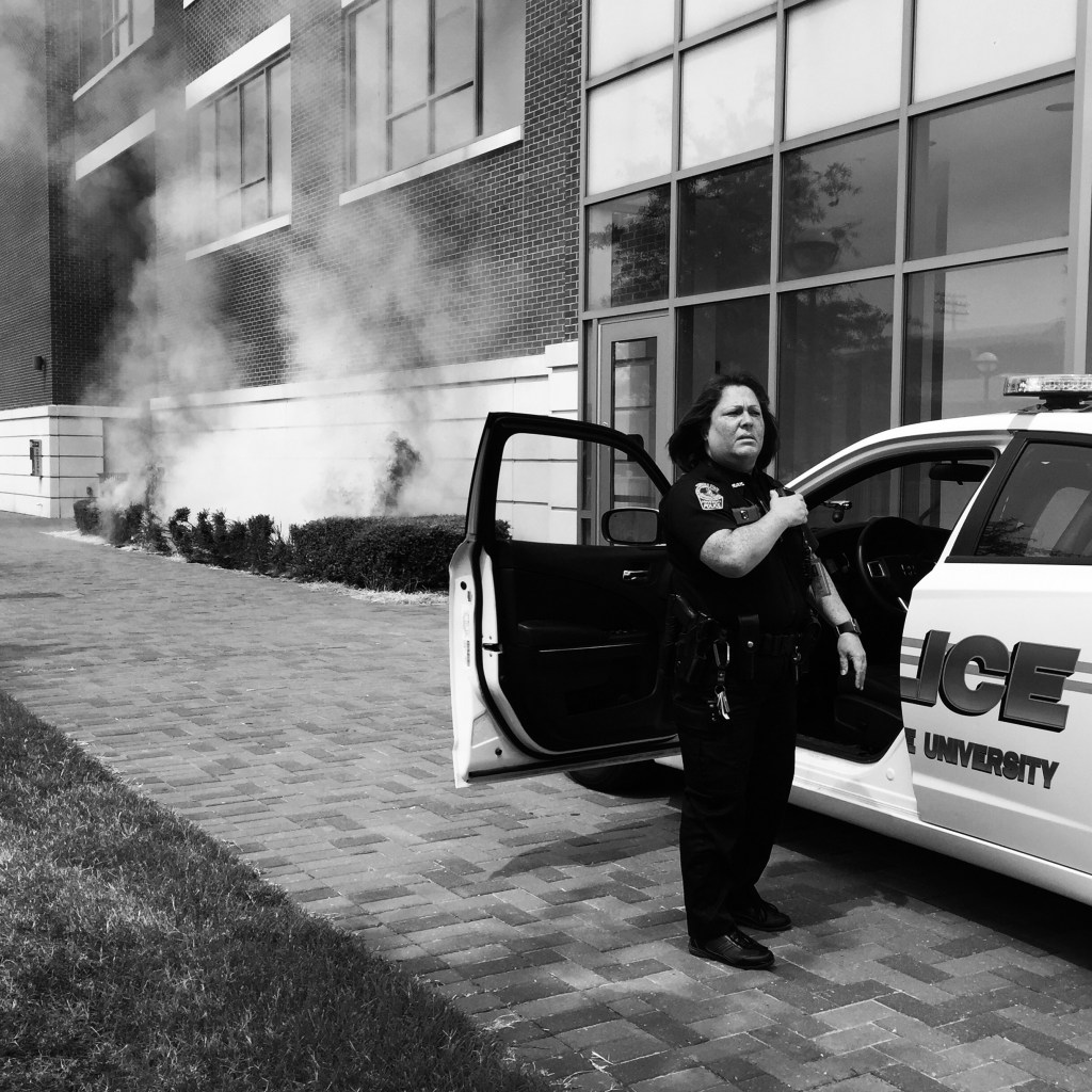 Small brush fire evacuates Student&nbsp;Center