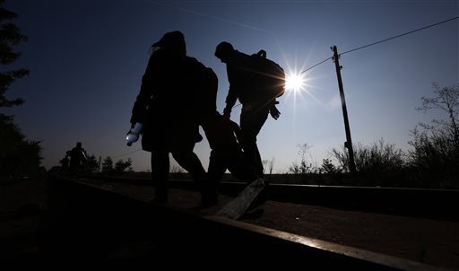 Balkan immigrant rail tracks follow old Orient Express&nbsp;route