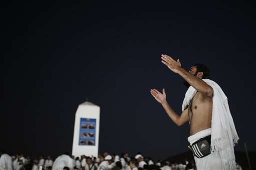 Muslim pilgrims gather for pinnacle of hajj in Saudi&nbsp;Arabia