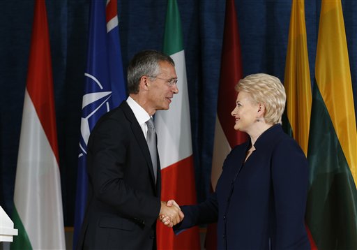NATO opens military center in Lithuania amid Ukraine&nbsp;crisis