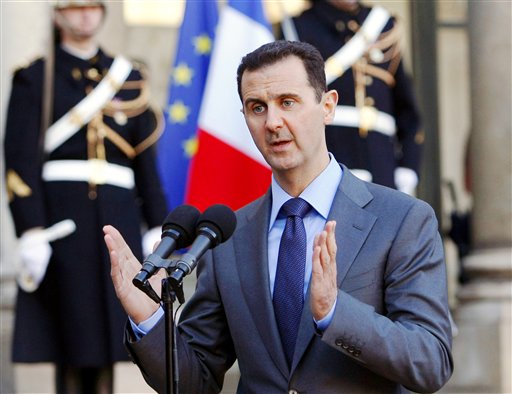 Syria’s Assad welcomes Russian decision on sending&nbsp;troops