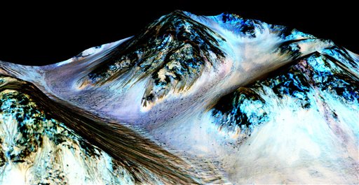 Life on Mars? NASA says planet appears to have flowing&nbsp;water