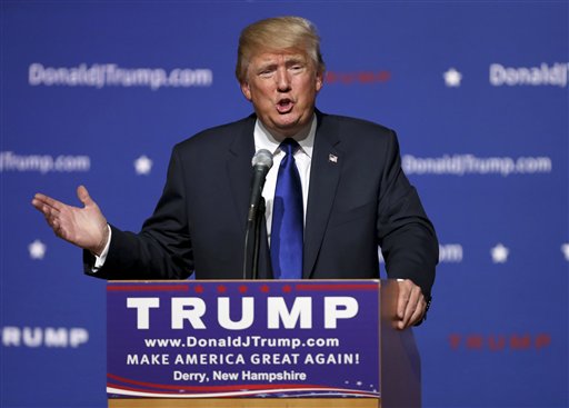 Trump signs pledge to back GOP’s 2016 presidential&nbsp;nominee