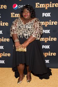 FILE - In this Sept. 12, 2015 file photo, Gabourey Sidibe attends the "Empire" season two premiere in New York. The second season of "Empire," starring Sidibe, premieres on Wednesday, Sept. 23. (Photo by Charles Sykes/Invision/AP, File)
