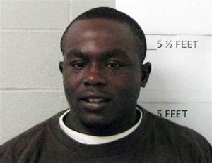 This undated photo provided by the Selma Police Department shows James Minter. Dallas County District Attorney Michael Jackson says suspect Minter has been charged with three counts of attempted murder after allegedly shooting a woman, an infant and a pastor inside a church, Sunday, Sept. 20, 2015, in East Selma, Ala. (Selma Police Department via AP)
