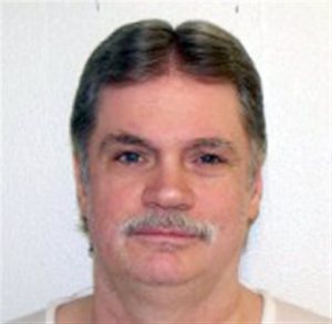 This undated handout photo provided by the Arkansas Department of Correction shows Bruce Earl Ward. Arkansas will resume lethal injections after a 10-year gap in October 2015 with a double execution. Ward and Don William Davis are scheduled to die Oct. 21. Ward, a former perfume salesman was convicted in the 1989 killing of 18-year-old Rebecca Doss. (Arkansas Department of Correction, via AP)