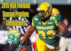  Stellar linebacker play has been a hallmark of Norfolk State's defenses for much of the past decade. Despite the departure of two All-MEAC linebackers, defensive coordinator Jerry Holmes doesn't expect that to change. The main reason: Holmes believes his unit has the combination of athleticism and intelligence that he requires for those positions.