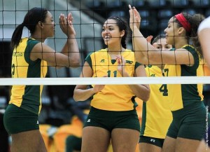 Friday Norfolk State at UMES 6 p.m., W.P. Hytche Athletic Center Live Stats NORFOLK, Va. – The Norfolk State volleyball team will play its first conference road match this Friday when the Spartans take on UMES at 6 p.m. at the W.P. Hytche Athletic Center in Princess Anne, Md. NSU's only match within a nearly two-week span will find the Spartans aiming for their first MEAC win of the year, while the Hawks will look to bounce back after dropping their first conference match of the season. UMES carries the best overall record in the MEAC at 11-3, while NSU dropped to 1-14 overall after falling to Coppin State and Morgan State last weekend. Live stats for the match against UMES will be available here. After kicking off the season on a high note, the Hawks dropped a 3-0 contest against Howard last Friday in both teams' first MEAC contest of the year. UMES had by far the best overall record in the conference before that matchup, but the Bison defeated the Hawks and then DSU to take the early lead in the league standings. All three of UMES' losses on the year have come in the last four matches. The Spartans, meanwhile, lost in three sets to Coppin State at home last Friday and then took Morgan State to five sets before falling to the Bears on Sunday. NSU had a 2-1 lead in the match with MSU before losing the last two sets. The Spartans are attempting to break a seven-match losing streak in which three of those losses went to five sets. MEAC Update Along with Howard, Coppin State and Morgan State also went 2-0 last weekend, with NSU and Hampton (twice) and UMES and Delaware State (once) failing to pick up their first conference wins. Bethune-Cookman and Florida A&M won both of their matches last weekend to take the early lead in the South standings. In the North, the only other match on Friday involves Howard playing at Morgan State. UMES will host Hampton on Saturday, and Howard will also make a trip to Coppin State on Sunday in a light weekend for the division. MEAC Rankings Senior setter Darcy Moore ranks sixth in the MEAC in assists now at 7.91 per set. Three other Spartans also find themselves in the rankings, including senior Angie Darcus in points (9th, 3.25) and kills (10th, 2.86). Juniors Dominique Parker and Alex Irizarry also sit ninth in their respective categories, with Parker tallying 0.31 service aces per set and Irizarry contributing 3.14 digs. NSU's highest-ranked team category continues to be service aces, as the Spartans have posted 1.23 per set for fifth in the conference. NSU also sits sixth in digs (13.63), seventh in assists (9.63) and opponent hitting percentage (.238), eighth in kills (10.19), ninth in hitting percentage (.112) and 12th in blocks (1.10). NSU All-Time Rankings Already the all-time leader in assists, Moore needs just 101 more to reach the 3,000 plateau. She also currently ranks eighth in career digs (691), 10th in matches played (95) and sets played (351), and 15th in service aces (80). Darcus stands 11th in matches played (86) and 15th in kills (419) and assists (177). The only other current active player is Irizarry, who sits one spot ahead of Darcus in career assists at 14th (196). Scouting the Hawks UMES is led offensively by a pair of players, Zuzana Ondruskova (3.32 kills) and Lucia Babic (2.90 kills, MEAC-best .297 hitting percentage). The Hawks lead the conference in hitting percentage as well as opponent hitting percentage, kills, assists, service aces and digs while also ranking second in the only other team statistical category kept, blocks. Petra Jerabkova has handled most of the setting duties with a conference-leading 9.08 assists per set, and Andjela Reljic has tallied a team-best 18 service aces. Reljic also leads the conference with 5.08 digs, with Ondruskova (2.50) and Jerabkova (2.30) also chipping in. Alana Polk ranks third on the team with 1.76 kills but first in the MEAC with 1.16 blocks per set. Up Next The Spartans will wait a week until their next contest, at Howard on Oct. 11 at 3 p.m.