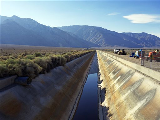 LA Aqueduct flows after dam built for drought is&nbsp;dismantled