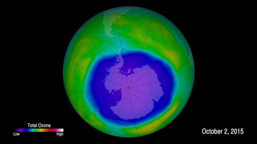 Antarctic ozone hole expands due to&nbsp;cold