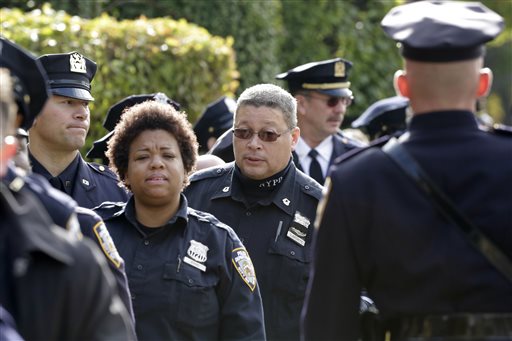 Thousands expected at funeral for NY policeman slain on&nbsp;duty