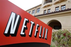 FILE - This March 20, 2012 file photo shows Netfilx headquarters in Los Gatos, Calif. Netflix on Thursday, Oct. 8, 2015 announced it is raising the price of its Internet video service by $1 in the U.S. and several other countries to help cover its escalating costs for shows such as "House of Cards" and other original programming. (AP Photo/Paul Sakuma, File)