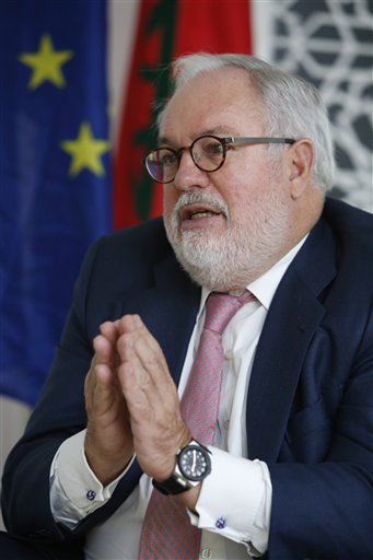 AP Interview: EU climate boss says emissions cuts not&nbsp;enough