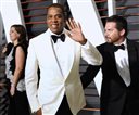 FILE - In this Feb. 23, 2015 file photo, Jay Z arrives at the 2015 Vanity Fair Oscar Party in Beverly Hills, Calif. The rapper says he believes he has a valid license to use the Arabic music featured on his 1999 hit Big Pimpin that is now the subject of a copyright infringement trial. Jay Z told a federal jury Wednesday, Oct. 14, 2015, that he has never asked music producer Timbaland about the origins of the music, which includes elements of the 1957 Egyptian hit song Khosara Khosara.  (Photo by Evan Agostini/Invision/AP, File)