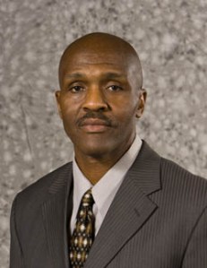 Spartan football Defensive Coordinator Jerry Holmes [Photo from NSUSpartans.com]