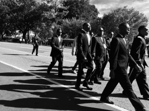 On Oct. 10, the 20th anniversary of the Million Man March was held in Washington, D.C. at the National Mall, but coverage from BET was slack.  (Photo by Meleah Holmes)
