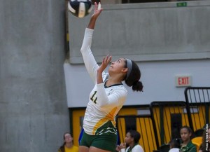 BALTIMORE, Md. – Coppin State won by two points in all three sets during its 3-0 victory over the Norfolk State volleyball team on Friday night at CSU's Physical Education Complex. A pretty even match stat-wise fell in favor of the Eagles, who won 25-23, 25-23 and 25-23. CSU entered the evening in fourth place in the MEAC Northern Division and maintained that standing while running its conference record to 5-3. CSU improved to 8-11 overall and dropped NSU to 2-17 overall and 1-5 in the league.
