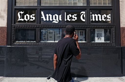 Owner of LA Times, Chicago Tribune expects to cut jobs 7&nbsp;pct
