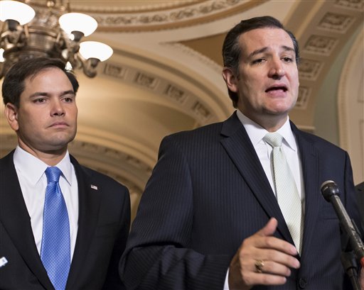 Rubio, Cruz compete to reshape their records on&nbsp;immigration