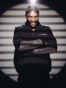 In this Wednesday, Oct. 21, 2015 photo, Akon poses for a portrait in Los Angeles. On the cusp of his first album release since 2008, Akon will try to direct his considerable audience of fans from platforms like YouTube to a new Akon-branded app where hell give away music for free, supported by ads. (Photo by Casey Curry/Invision/AP)