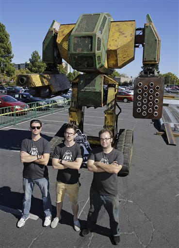 US startup challenges Japan to giant robot&nbsp;battle