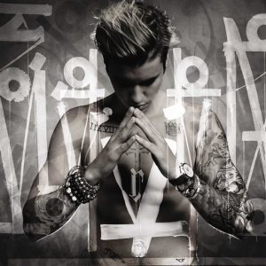 This CD cover image released by Def Jam Records shows "Purpose," the latest release by Justin Bieber. (Def Jam via AP)