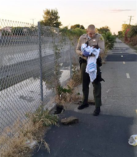 Sheriff’s deputies rescue newborn found buried near&nbsp;river
