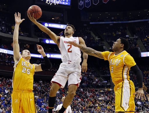 Trimble leads No. 2 Maryland past Rhode Island&nbsp;86-63