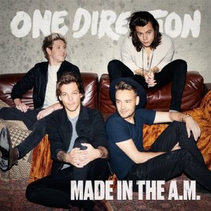 This CD cover image released by Syco shows "Made in the A.M." a new release by One Direction. (Syco via AP)