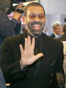 FILE - In this April 7, 2005 file photo, Maurice Hines poses for a photo as he arrives for the opening night of "On Golden Pond"in New York. Hines' Maurice Hines: Tappin Thru Life, a song and dance revue backed by the Diva Jazz Orchestra, will play New World Stages in New York starting Dec. 23, 2015. (AP Photo/Frank Franklin II, File)