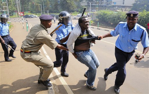Kenya police tears-gas protest against&nbsp;corruption