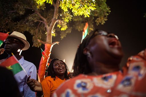 Burkina Faso celebrates newly elected&nbsp;president